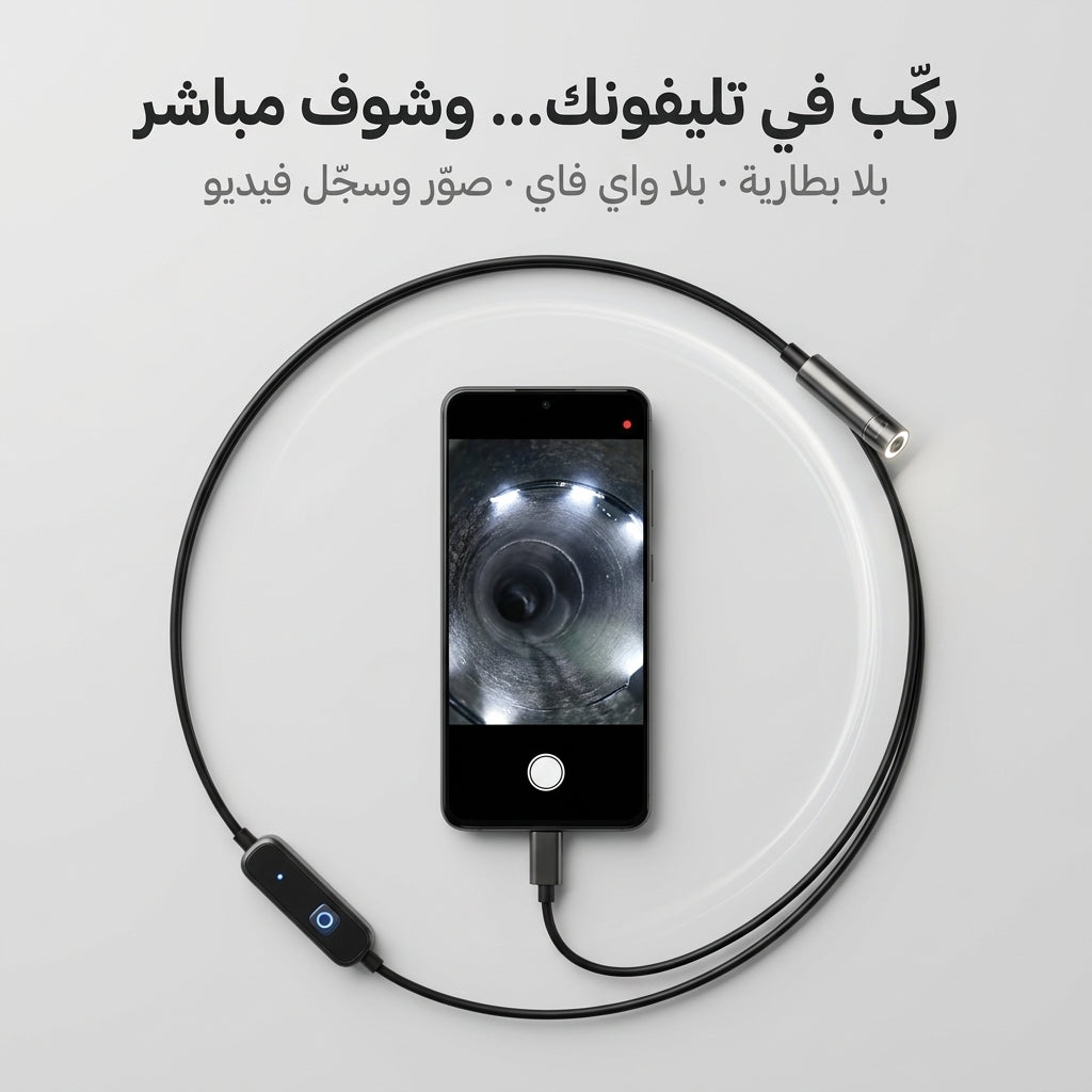 كاميرا المنظار 5 متر