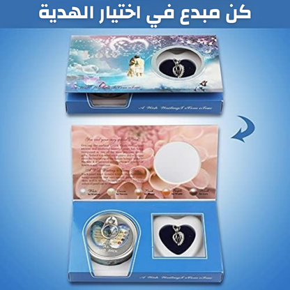💎قلادة اللؤلؤة الطبيعية
