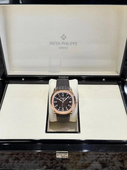 Patek Philippe Aquanaut ┃ ساعة باتك فيليب أوتوماتيكية + العلبة الأصلية