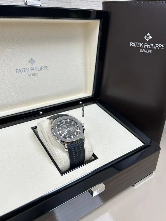 Patek Philippe Aquanaut ┃ ساعة باتك فيليب أوتوماتيكية + العلبة الأصلية