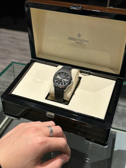 Patek Philippe Aquanaut ┃ ساعة باتك فيليب أوتوماتيكية + العلبة الأصلية