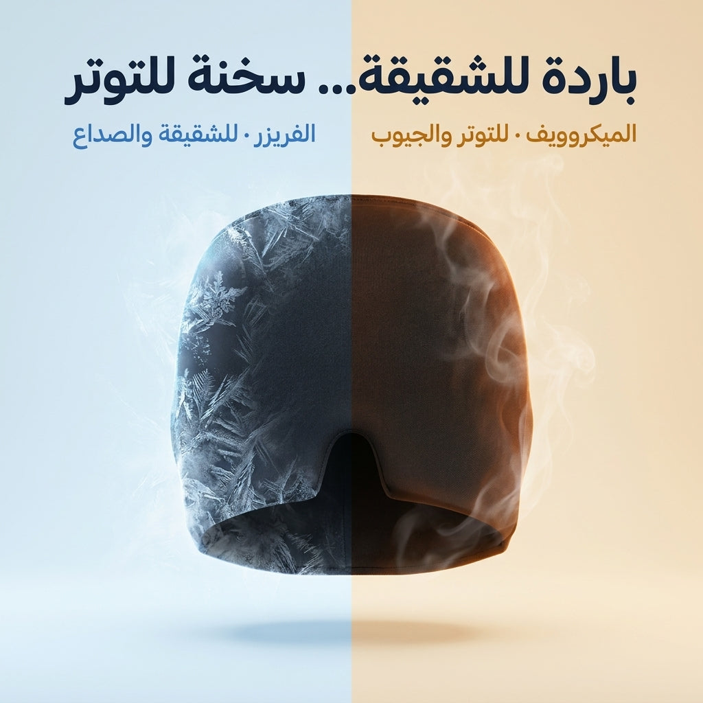 قبعة الجيل الحراري لعلاج الصداع والشقيقة
