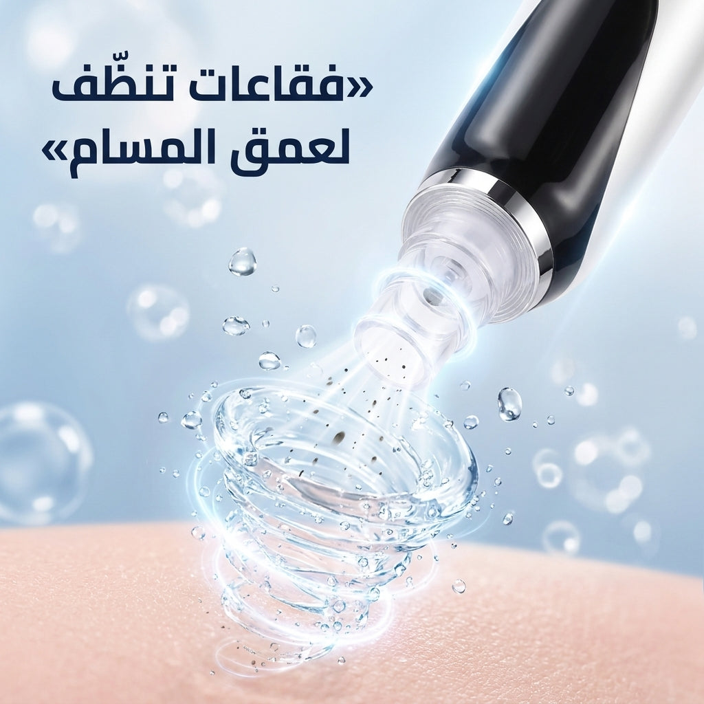 جهاز شفط الرؤوس السوداء الاحترافي
