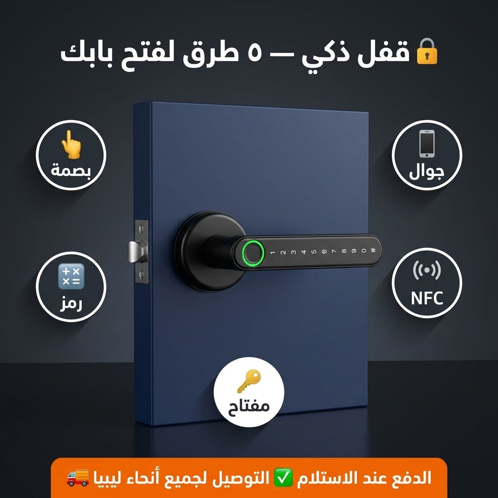 قفل الباب الذكي