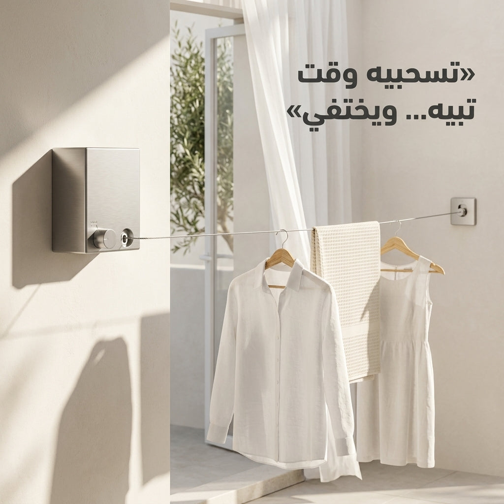 حبل الغسيل الأوتوماتيكي
