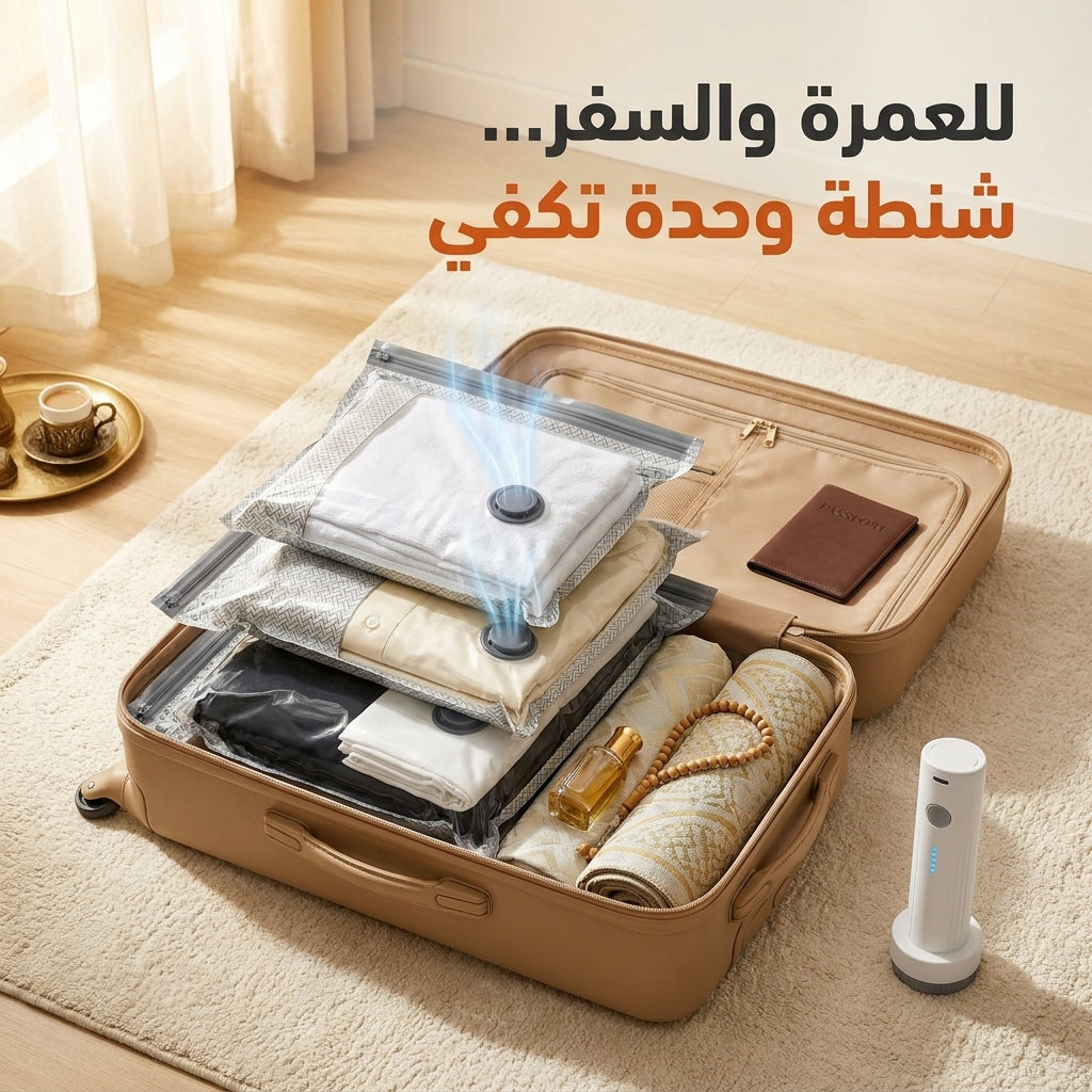 طقم أكياس التخزين بالتفريغ الهوائي