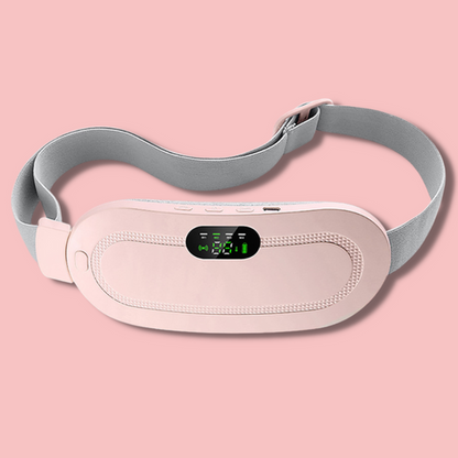 حزام تدفئة وتدليك لتخفيف آلام الدورة الشهرية