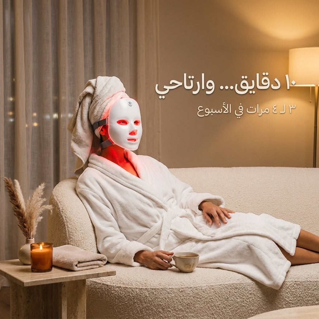 ماسك العلاج الضوئي للبشرة