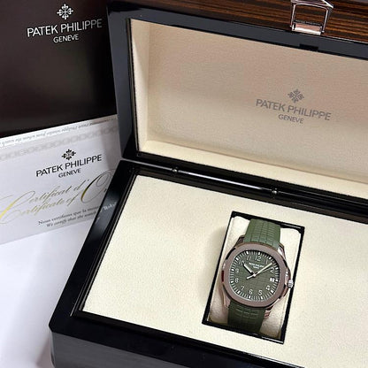Patek Philippe Aquanaut ┃ ساعة باتك فيليب أوتوماتيكية + العلبة الأصلية