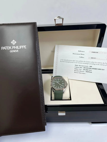 Patek Philippe Aquanaut ┃ ساعة باتك فيليب أوتوماتيكية + العلبة الأصلية