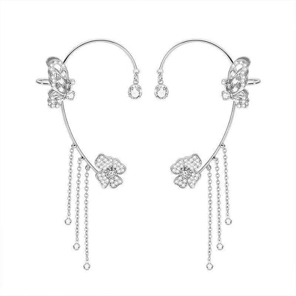 💎 "أقراط بيانكا "جناح الفراشة 💎