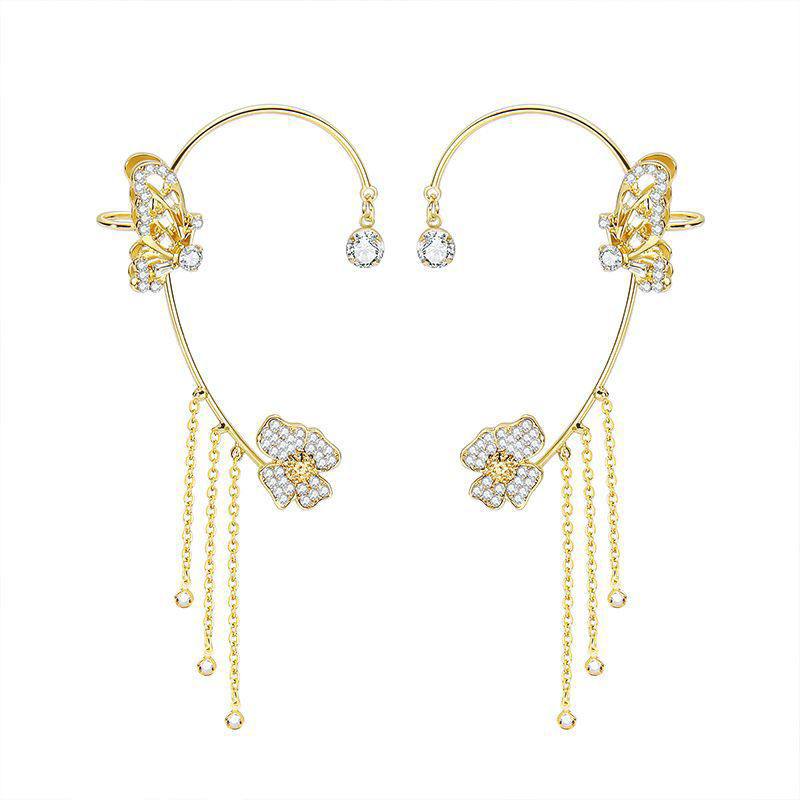 💎 "أقراط بيانكا "جناح الفراشة 💎