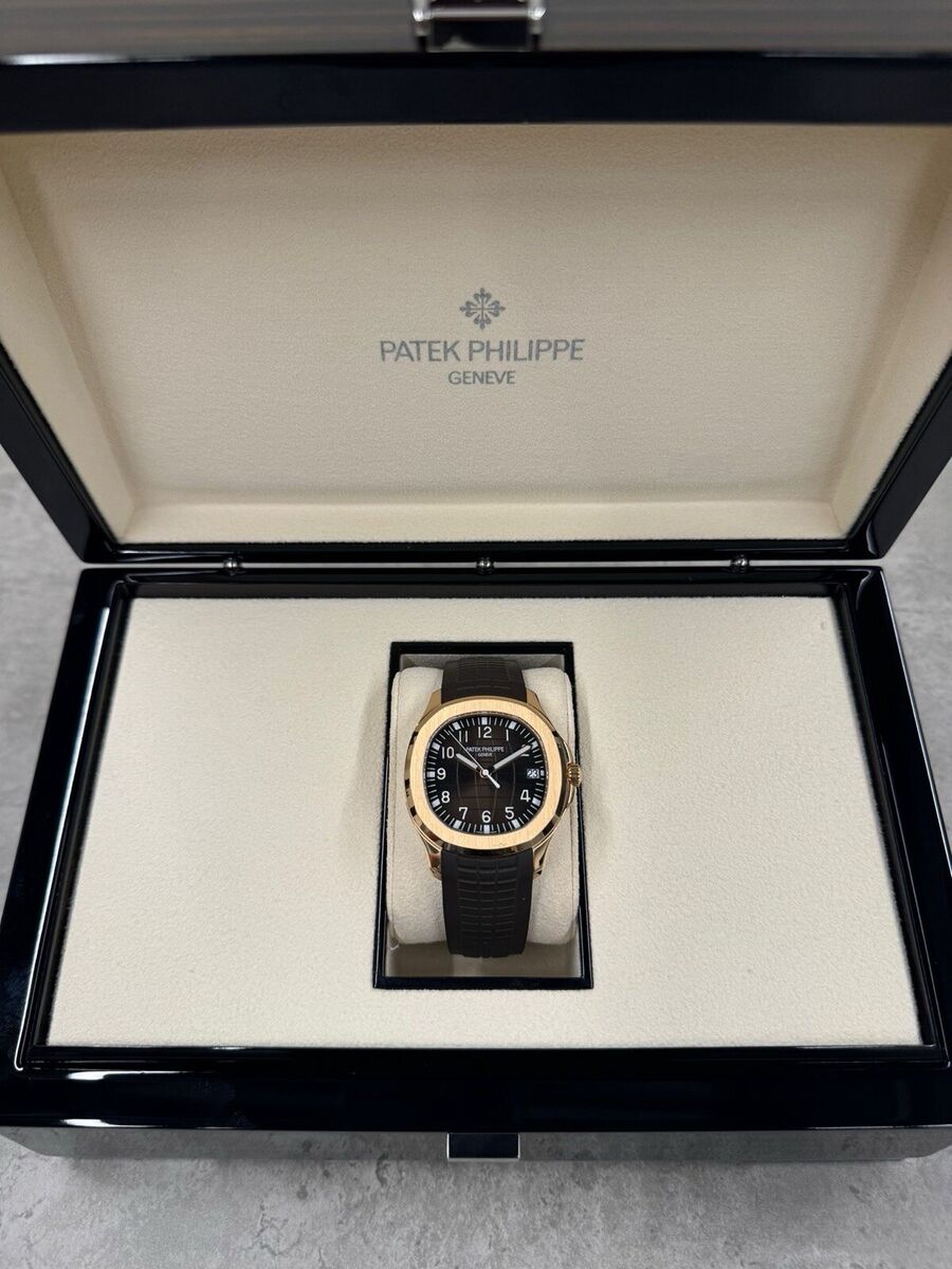Patek Philippe Aquanaut ┃ ساعة باتك فيليب أوتوماتيكية + العلبة الأصلية