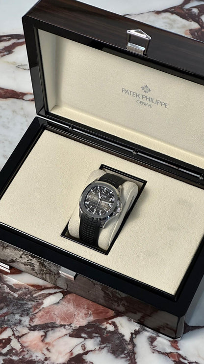 Patek Philippe Aquanaut ┃ ساعة باتك فيليب أوتوماتيكية + العلبة الأصلية